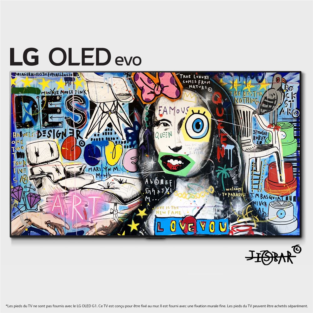  TV LG OLED55G1 55" OLED Smart TV 2021 Noir 