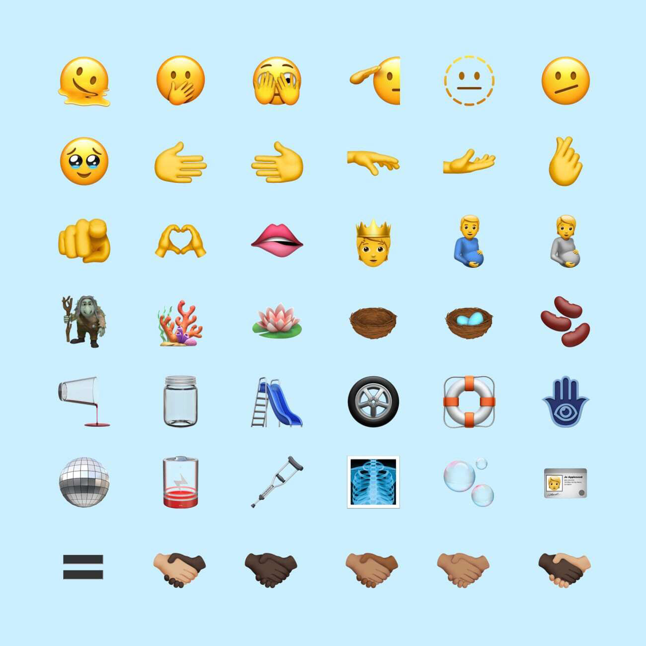 iOS 15.4 emojis