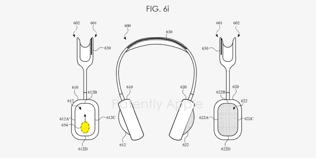 AirPods Max brevet contrôles tactiles
