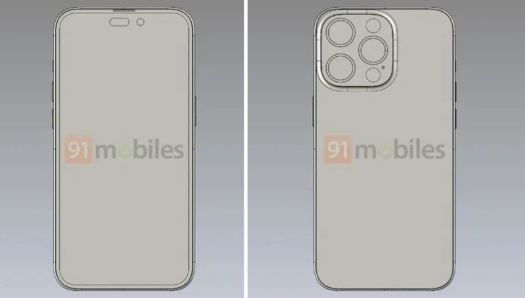 Rendus iPhone 14 Pro