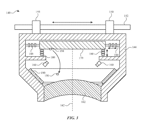 image brevet système anti-poussières lunettes Apple