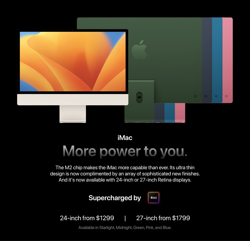 concept imac M2