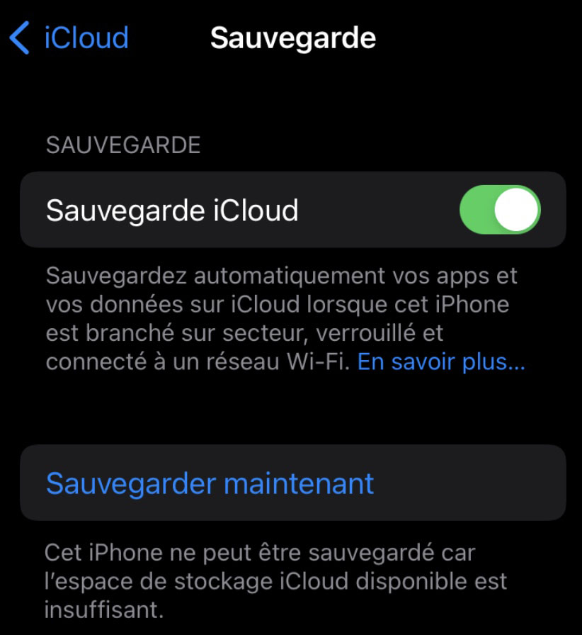 préparer iPhone revente
