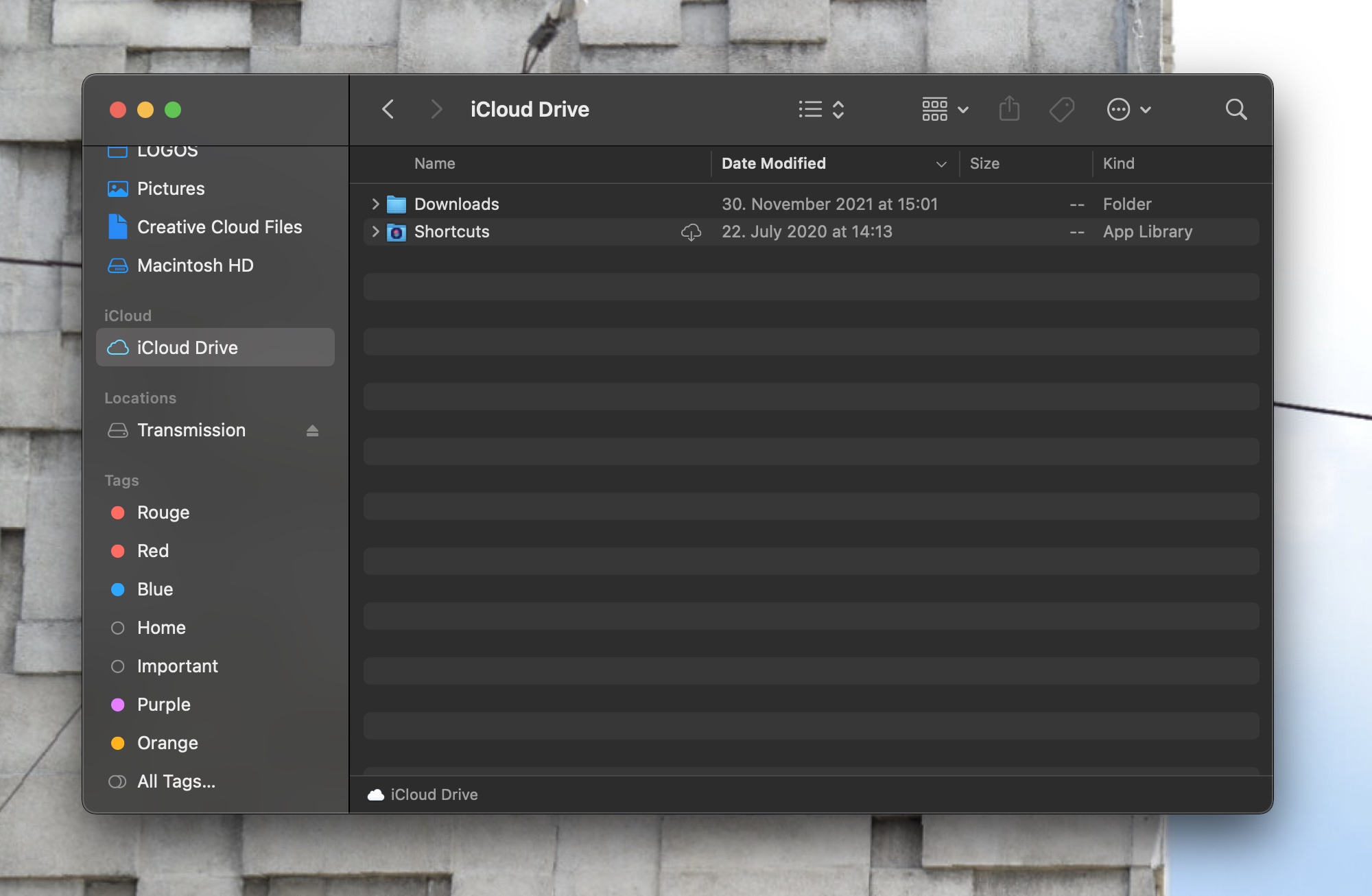 iCloud Drive Mac