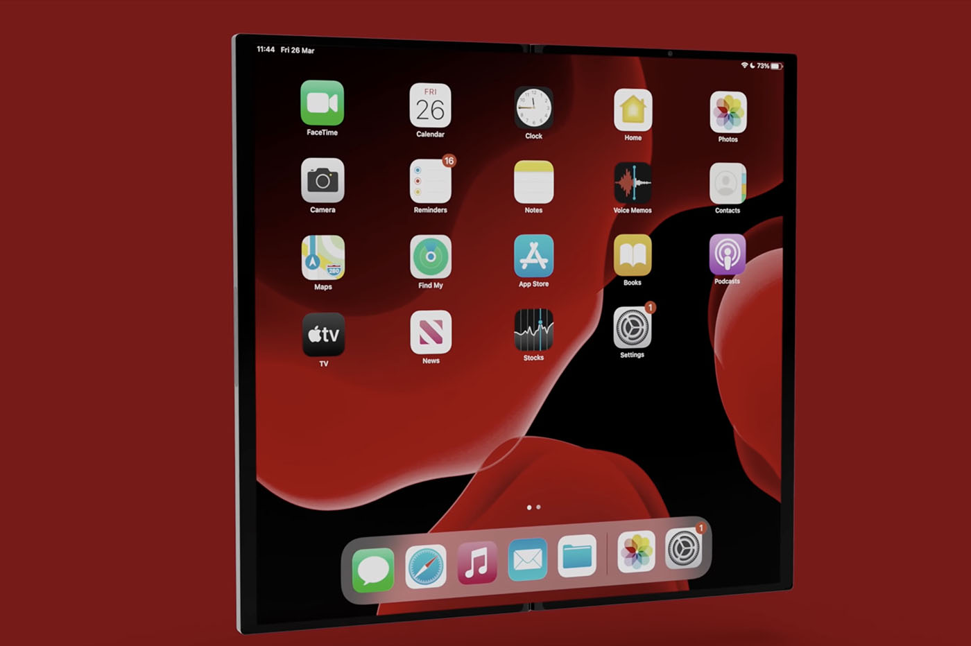 iPhone pliable concept