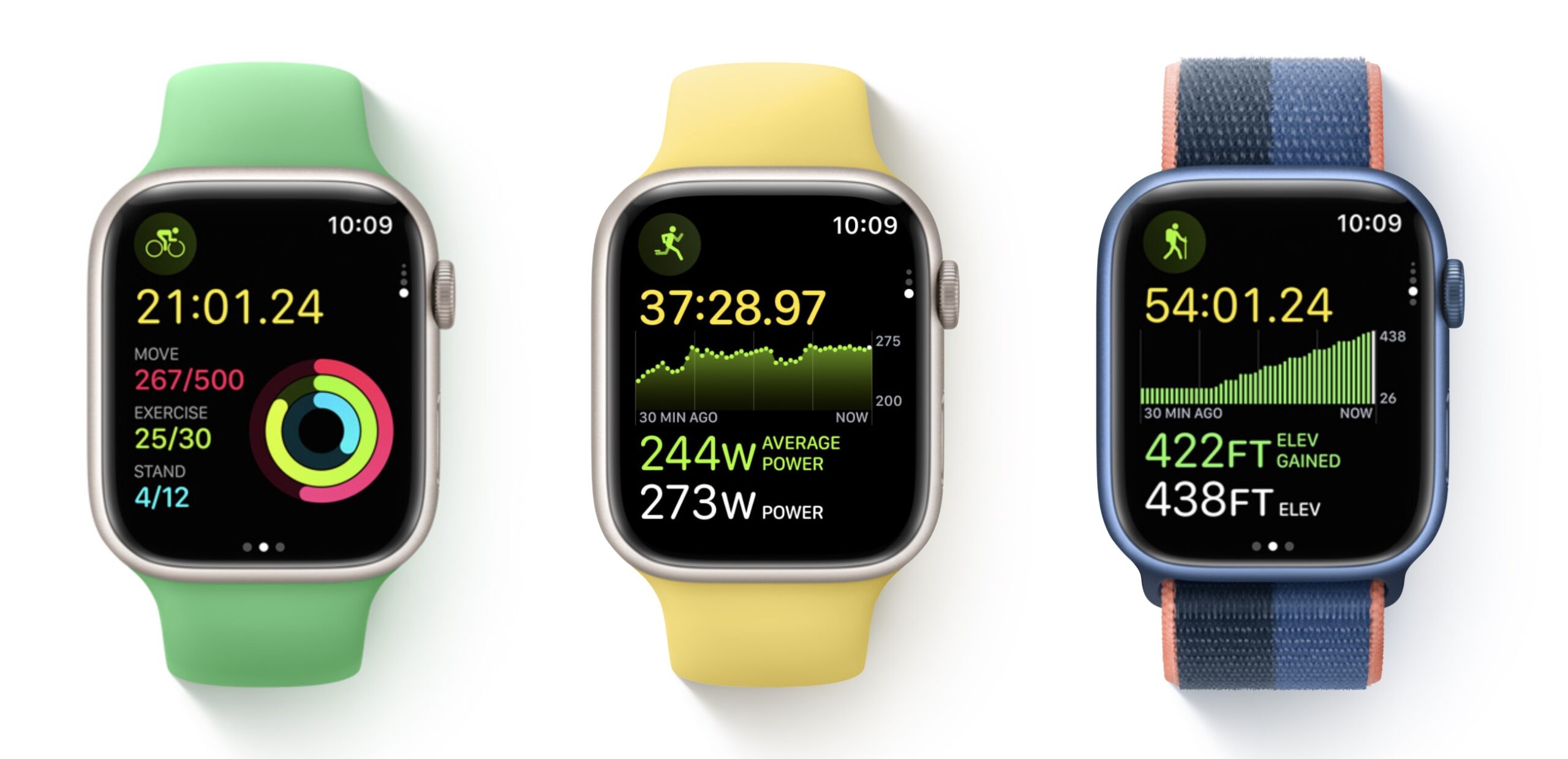 watchOS 9 exercices