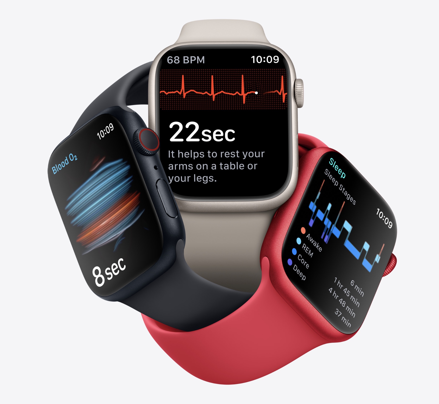 Apple Watch Series 8 différences