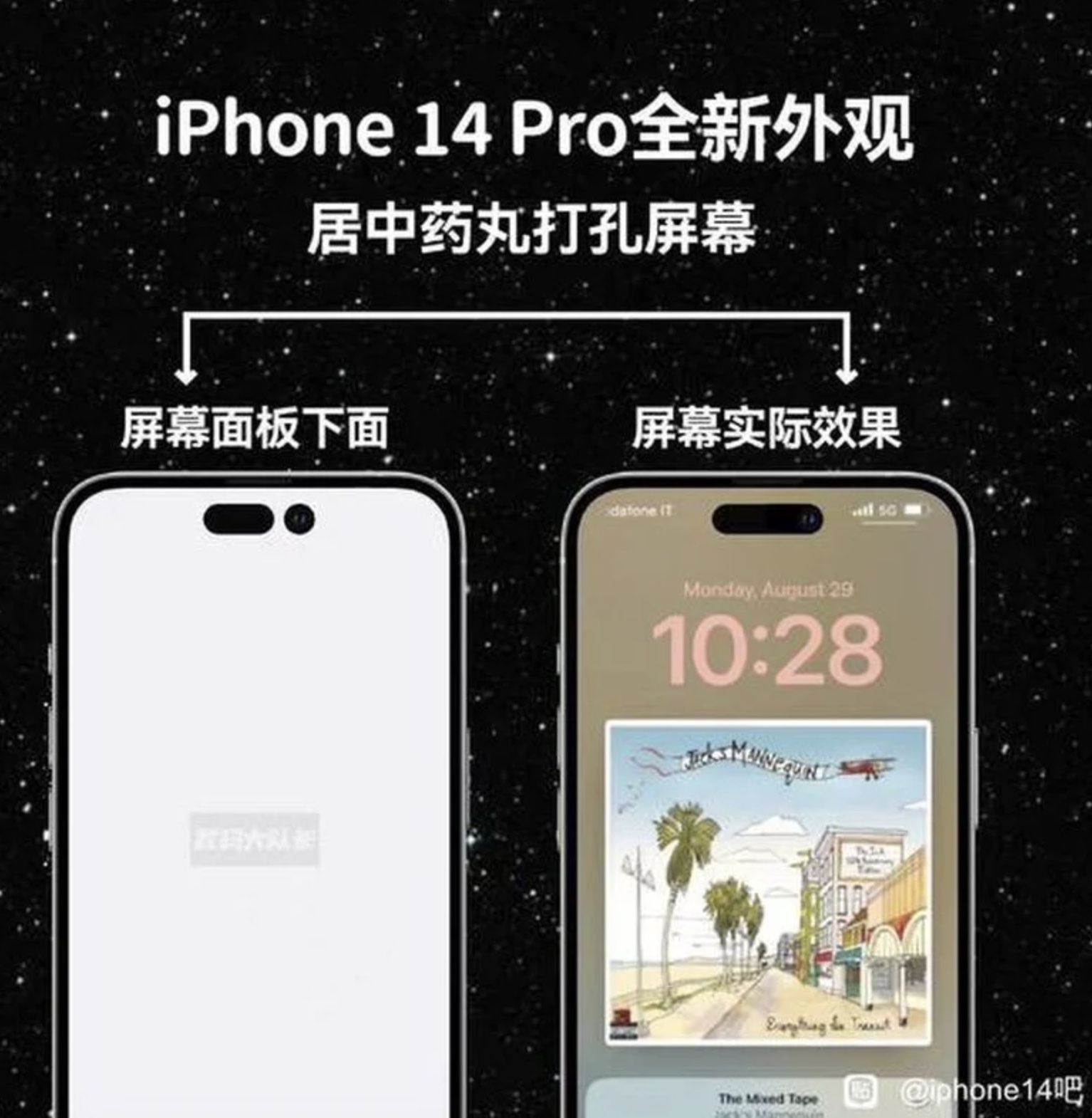 pilule iPhone 14 Pro