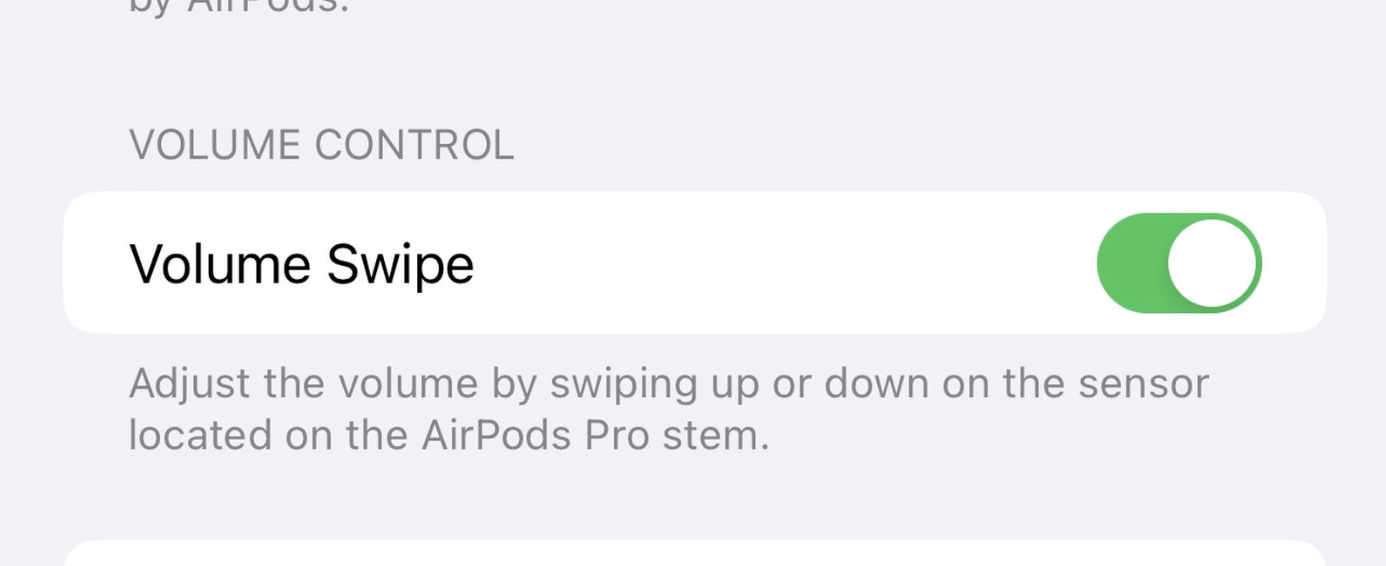 AirPods Pro 2 contrôle tactile