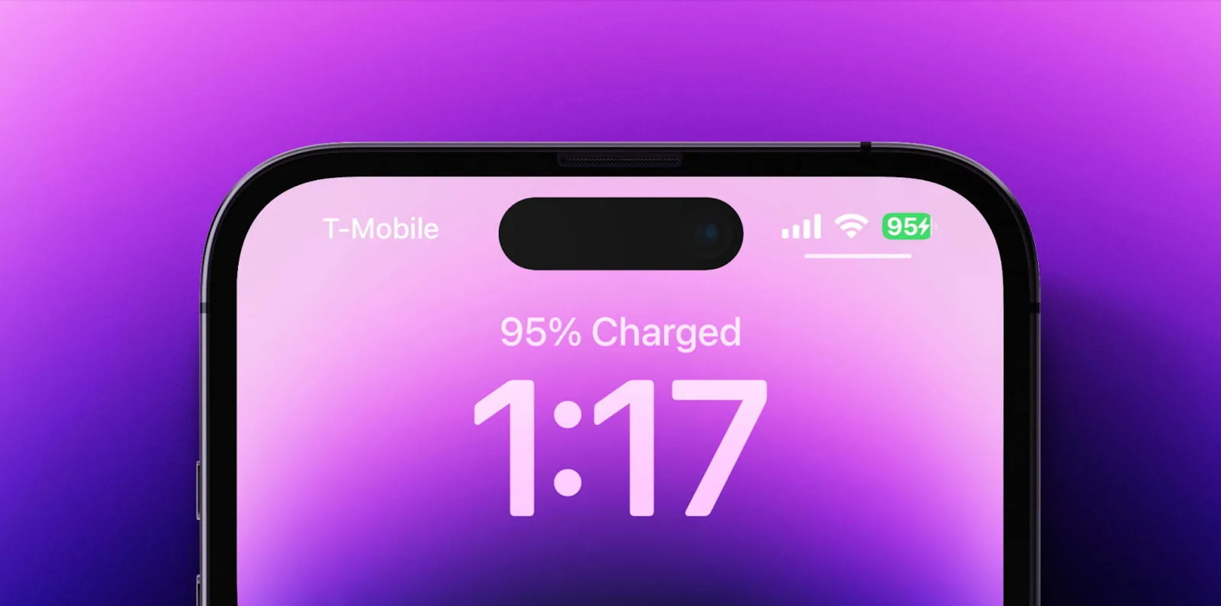 battery iphone lockscreen