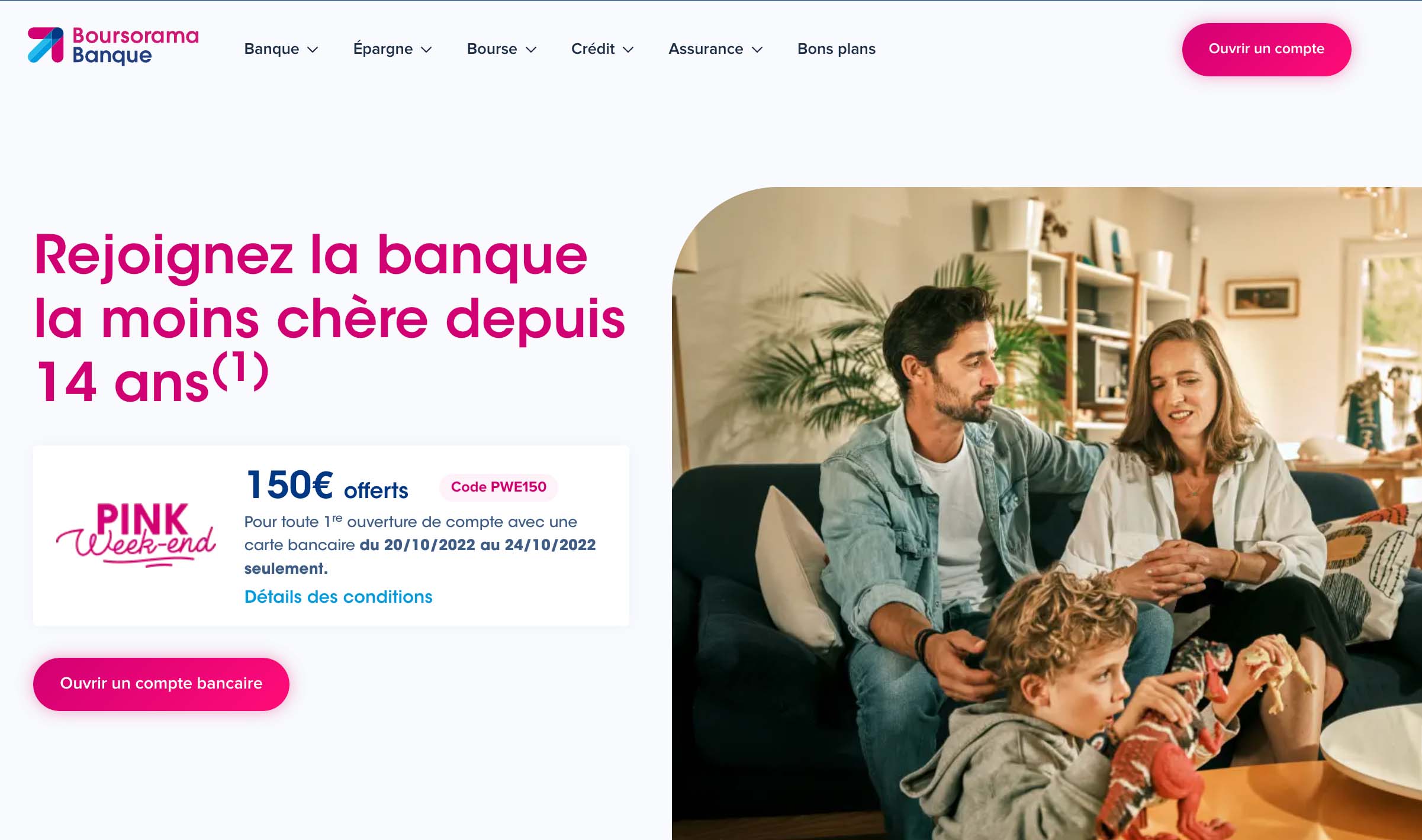 Boursorama nouveau site