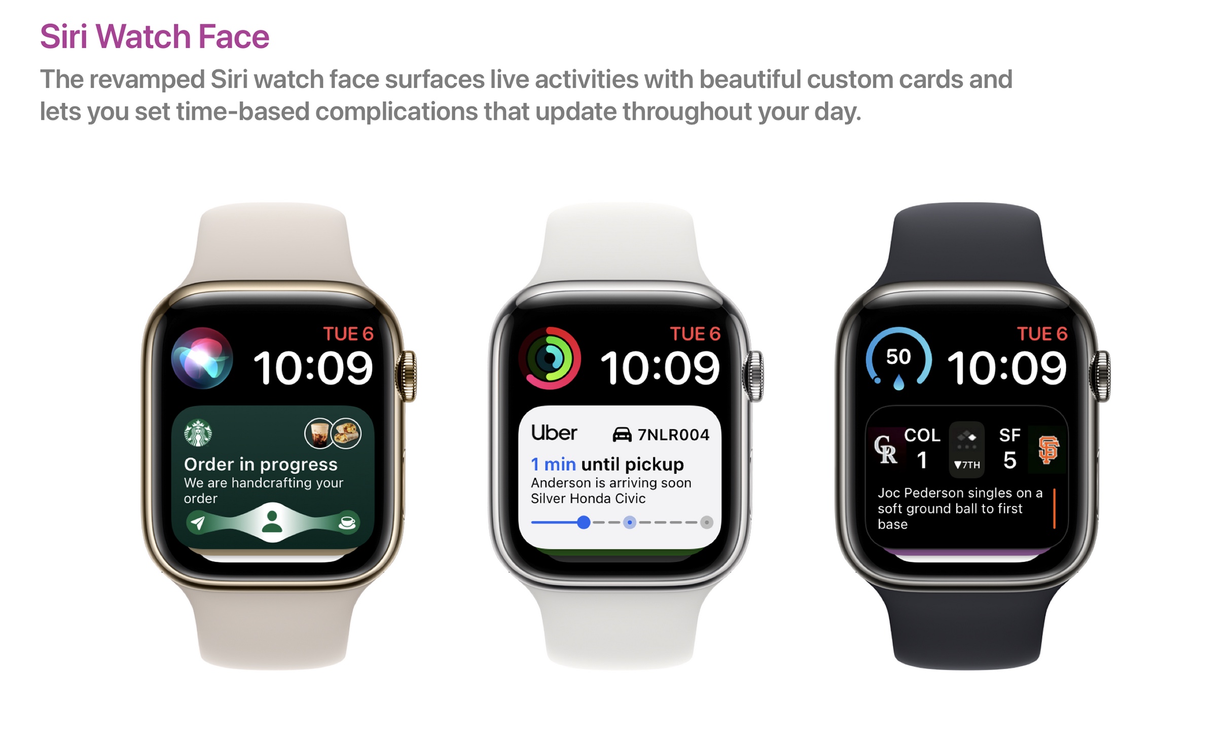 watchOS 10 concept