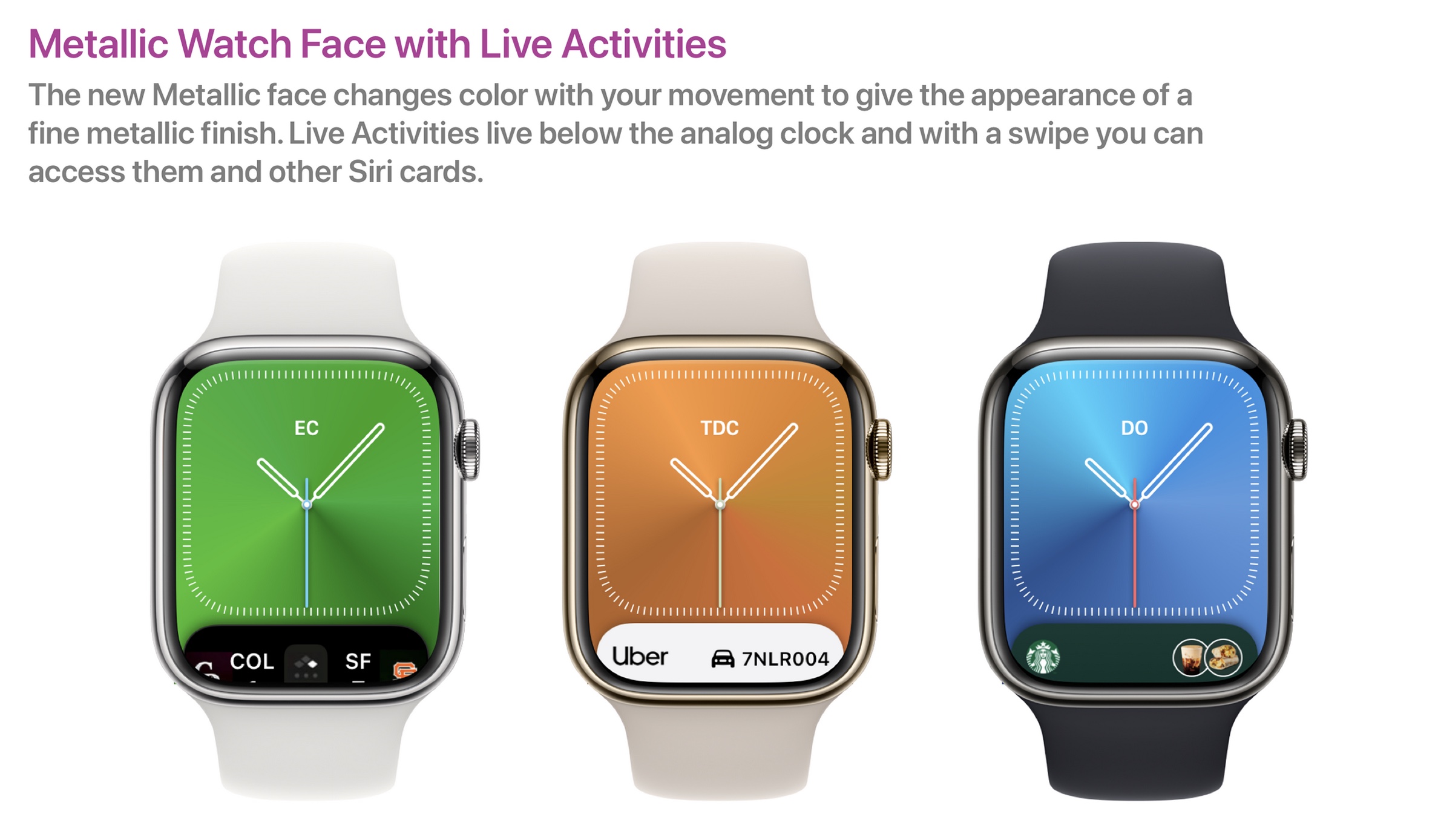 watchOS 10 concept