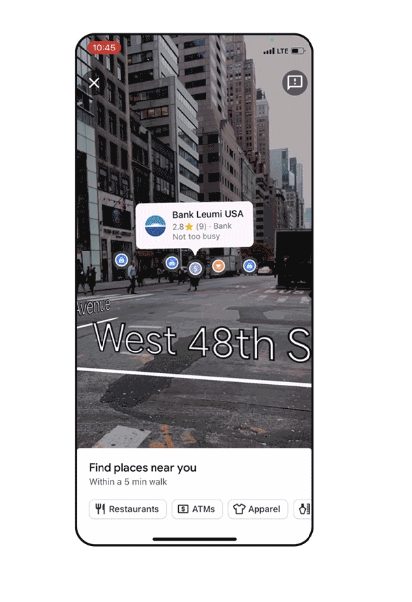 Live View Google Maps