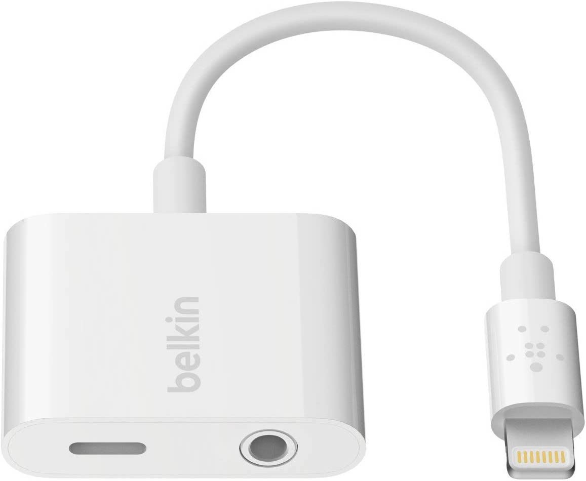 Adaptateur dédoubleur Belkin Rockstar Lightning recharge