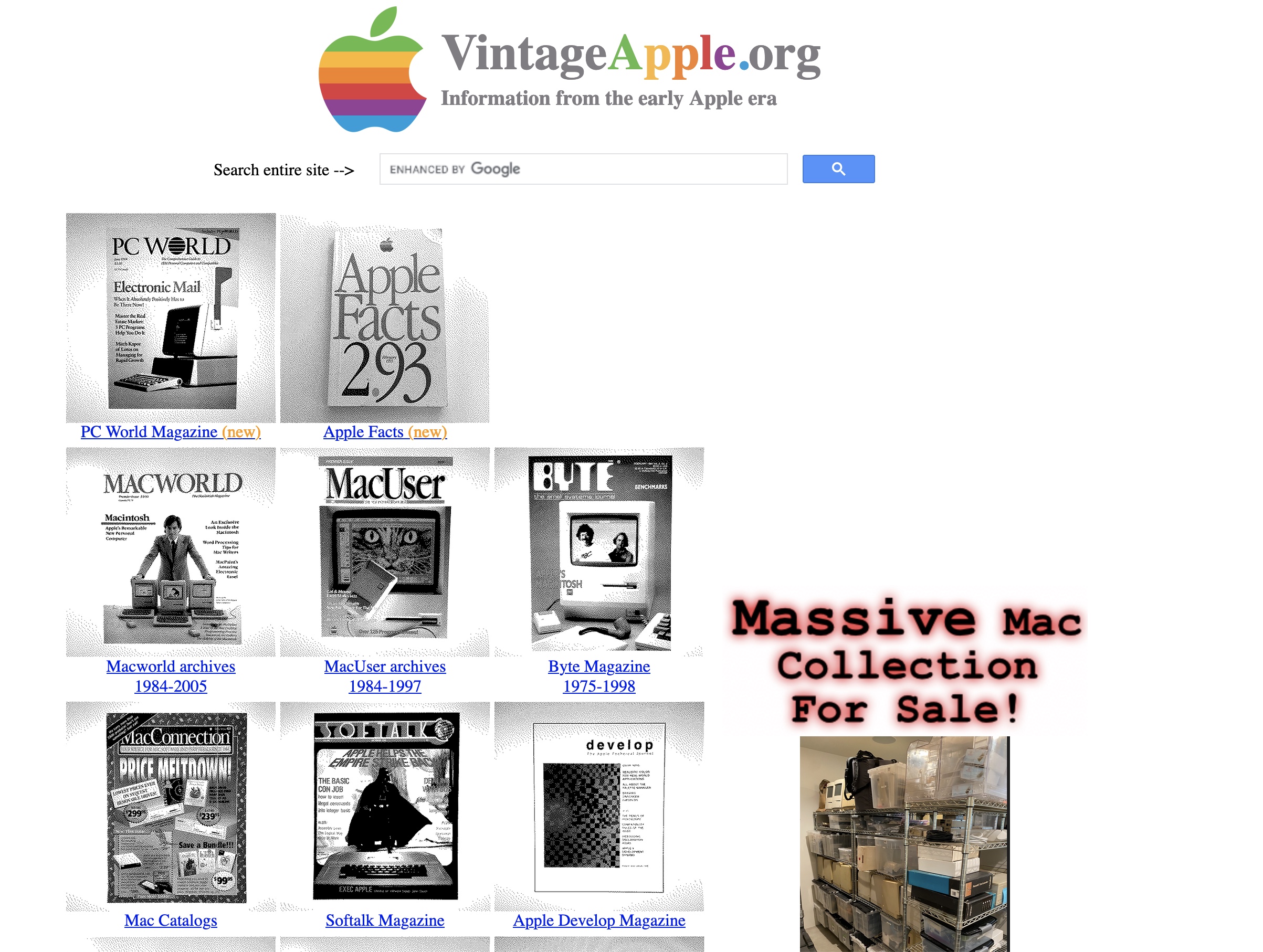 Apple vintage