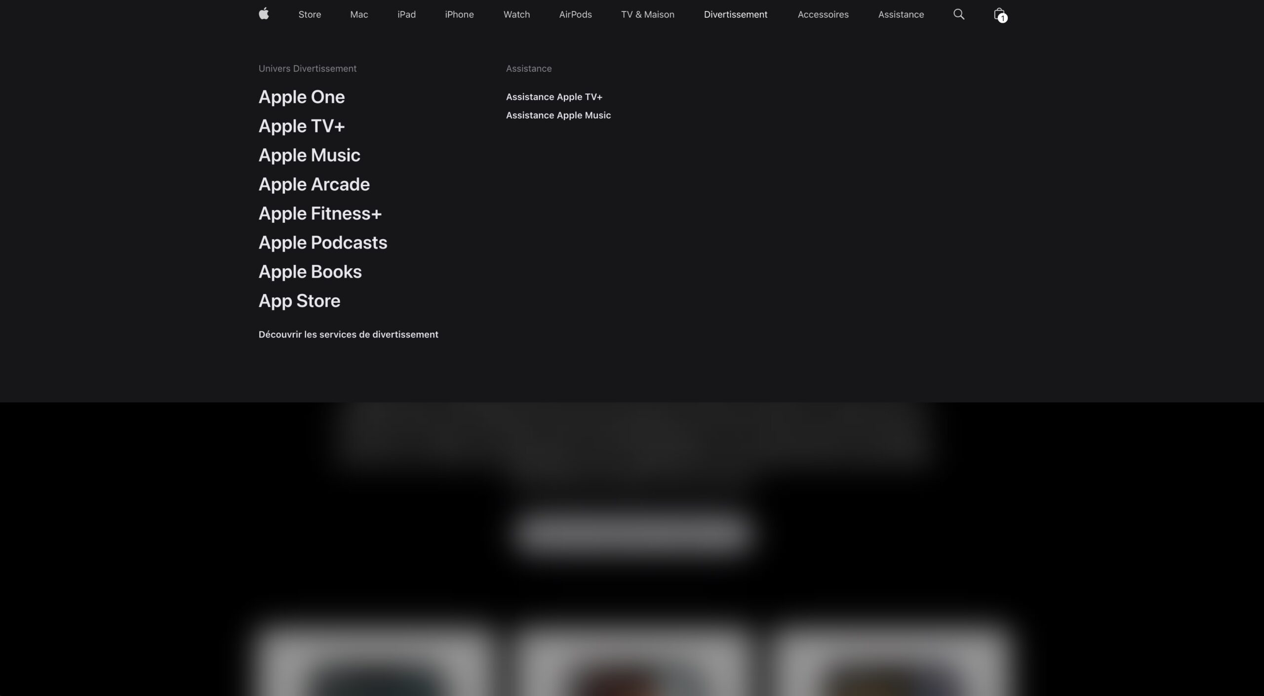 nouveau site Apple