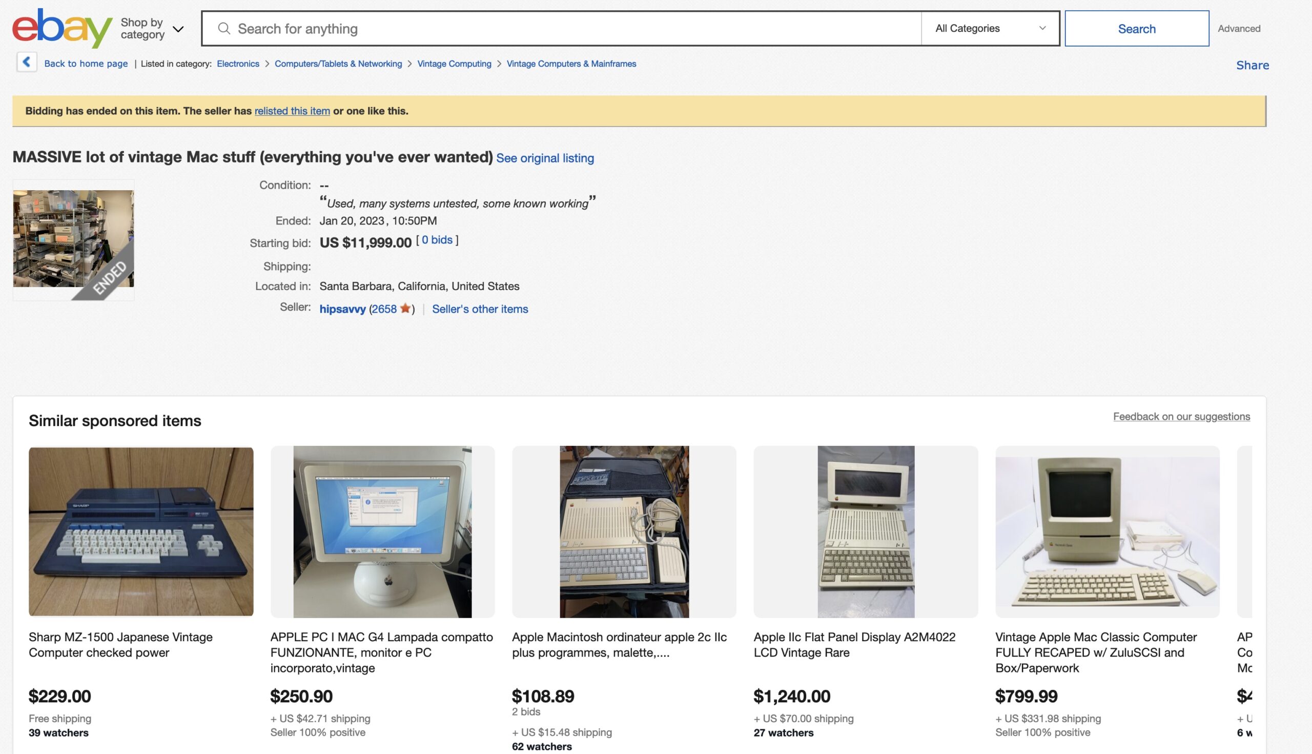 Apple vintage