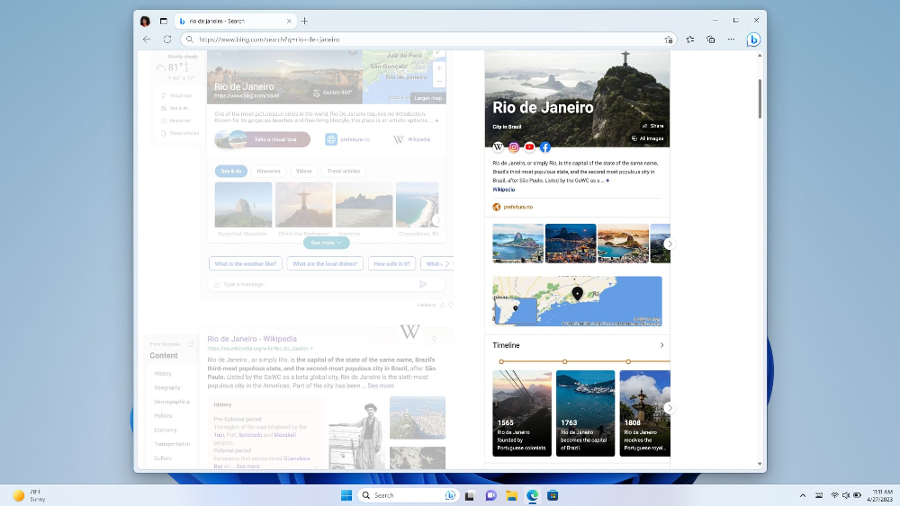 bing cards