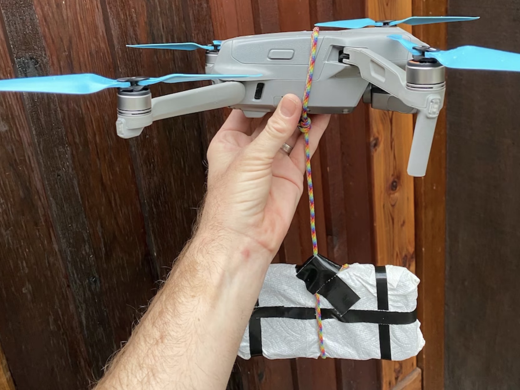 iPhone drone