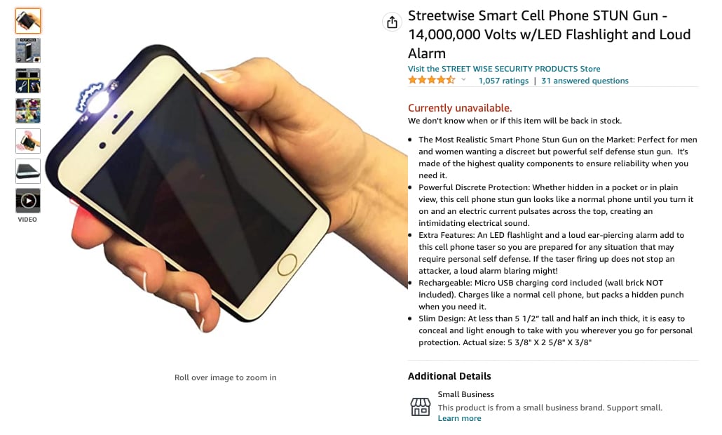 iPhone Shocker Amazon US