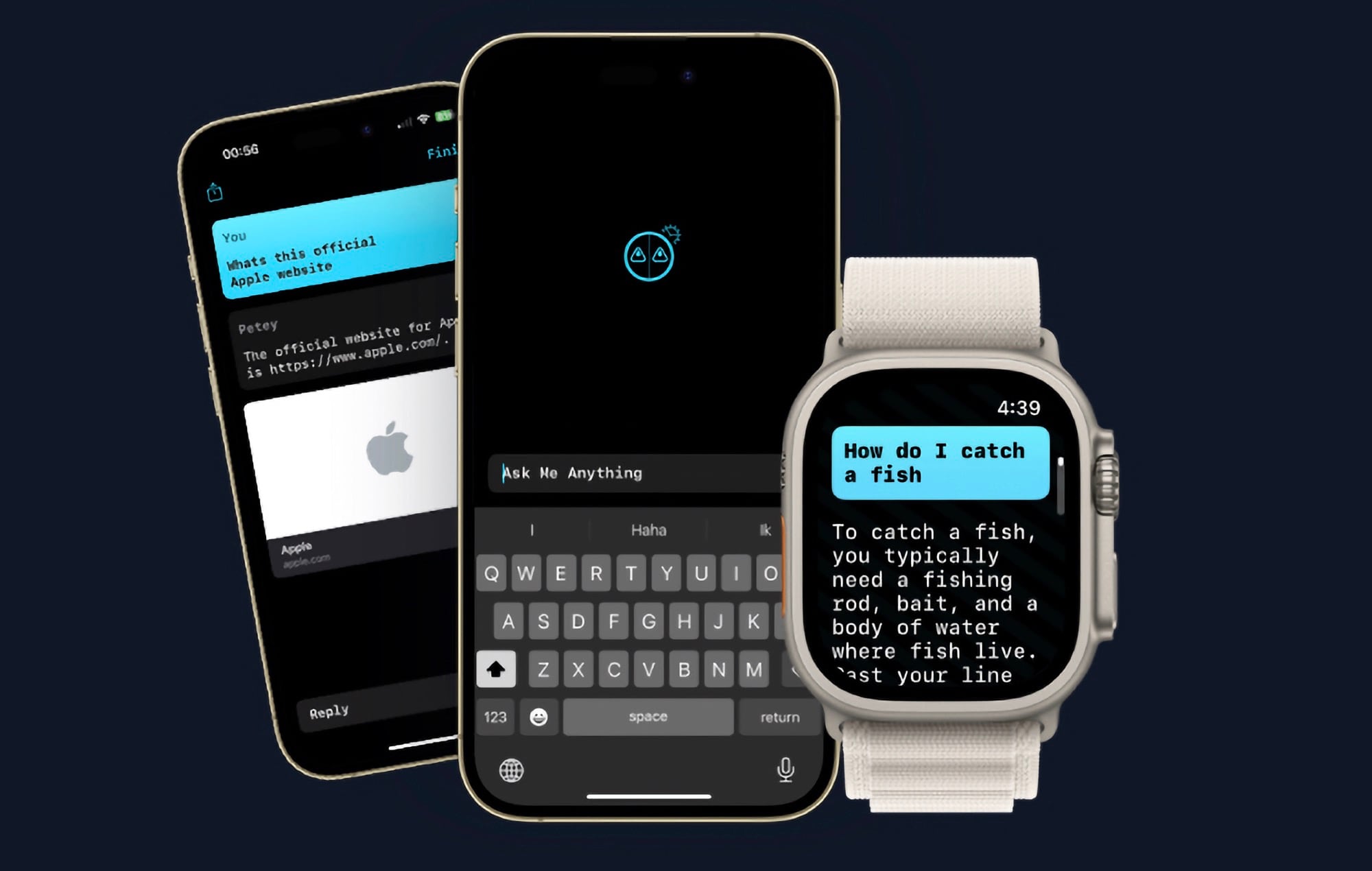 Petey ChatGPT Apple Watch