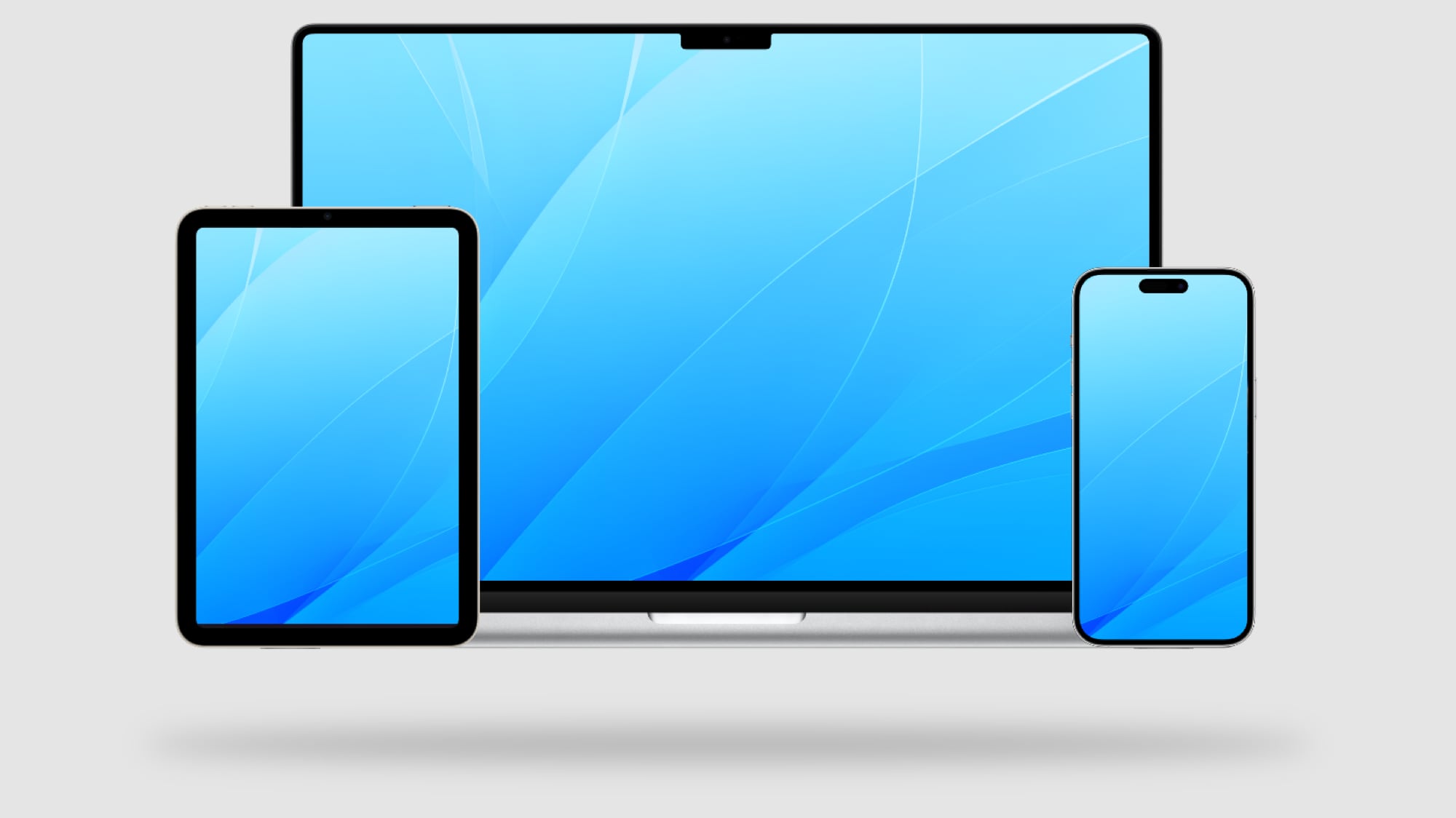 Fond écran macOS Tiger Aqua