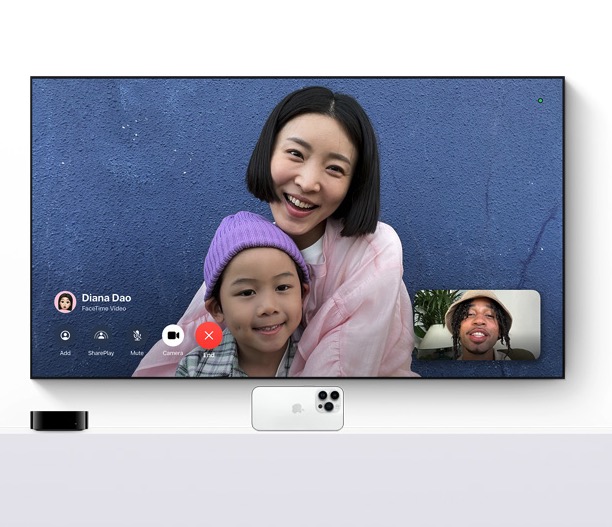 FaceTime Apple TV