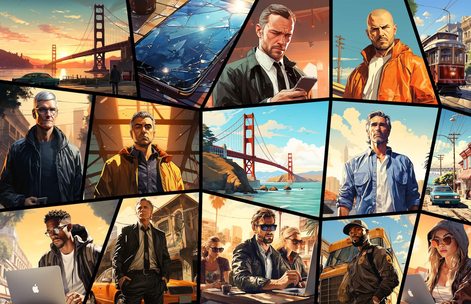Fond d'écran GTA Cupertino