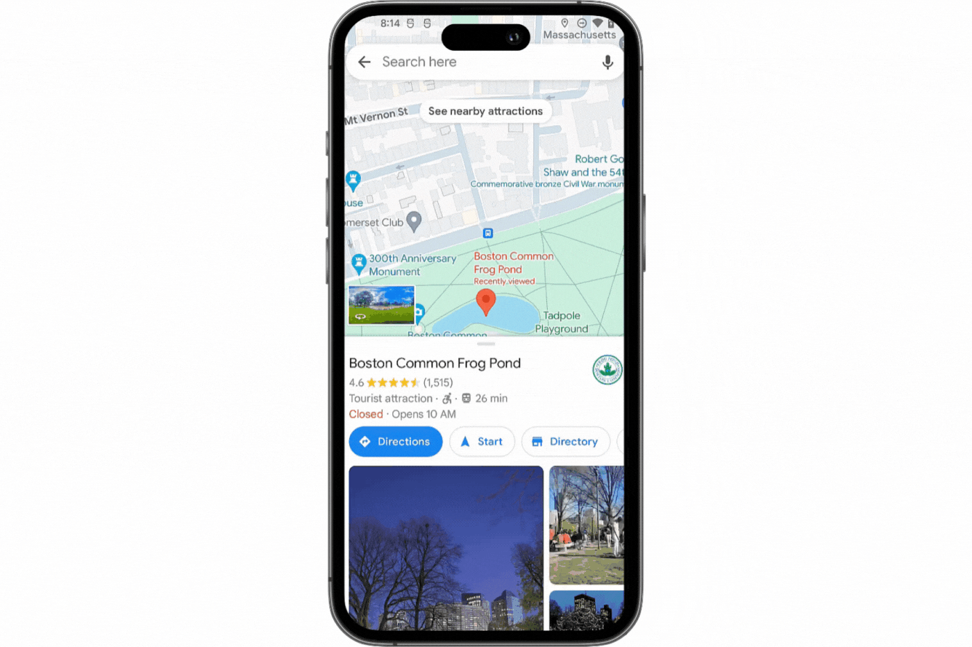 1 amélioration transport en commun google maps