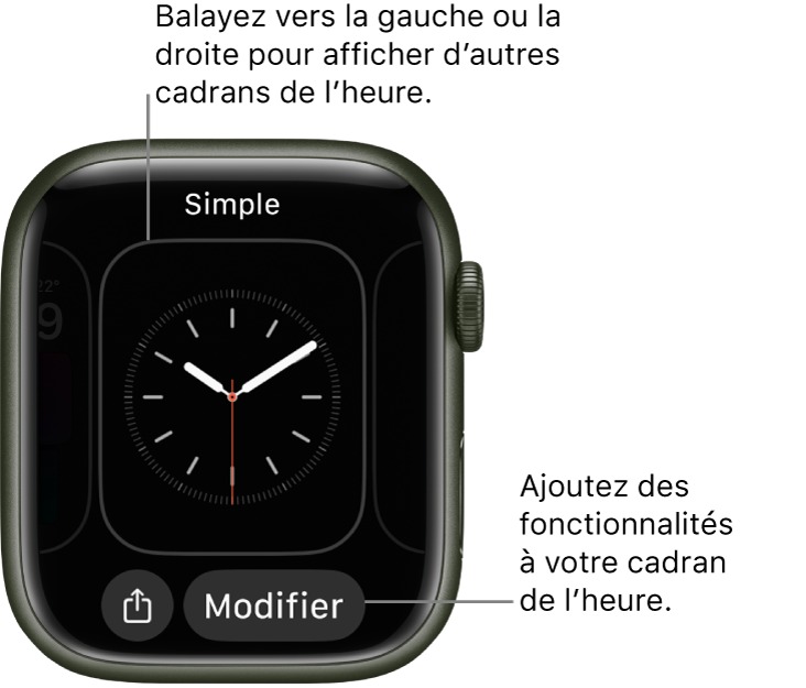 Changer cadran watchos10