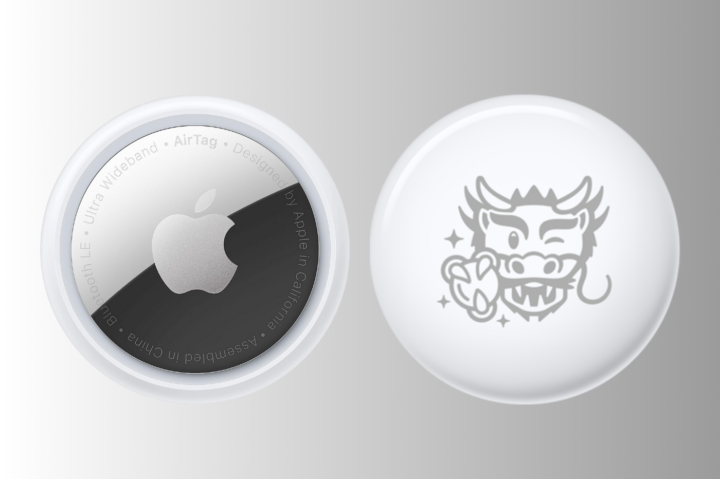 Airtag spécial dragon apple nouvel an japonais