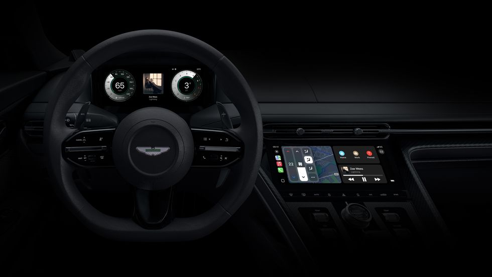 Aston martin apple carplay