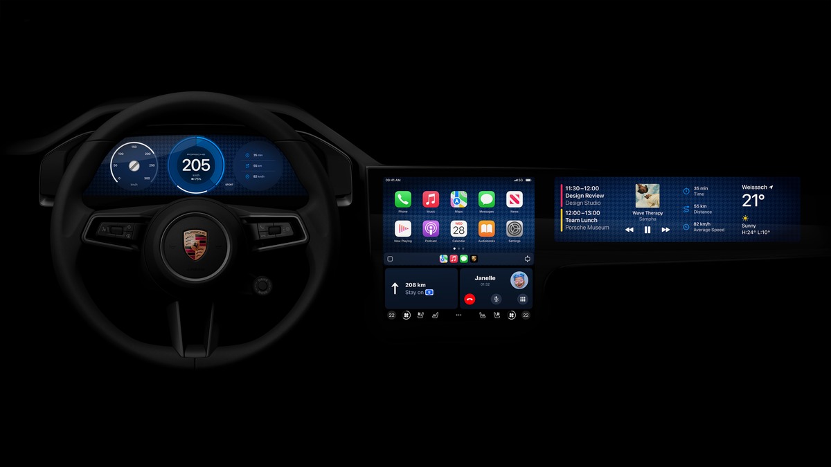 Carplay porsche