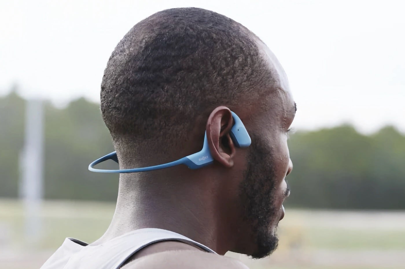 Casque Shokz arrière