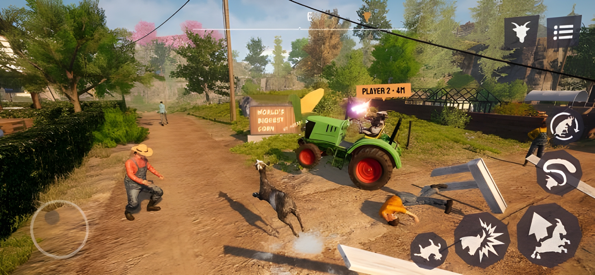 Goat simulator 3 iPhone gameplay 2