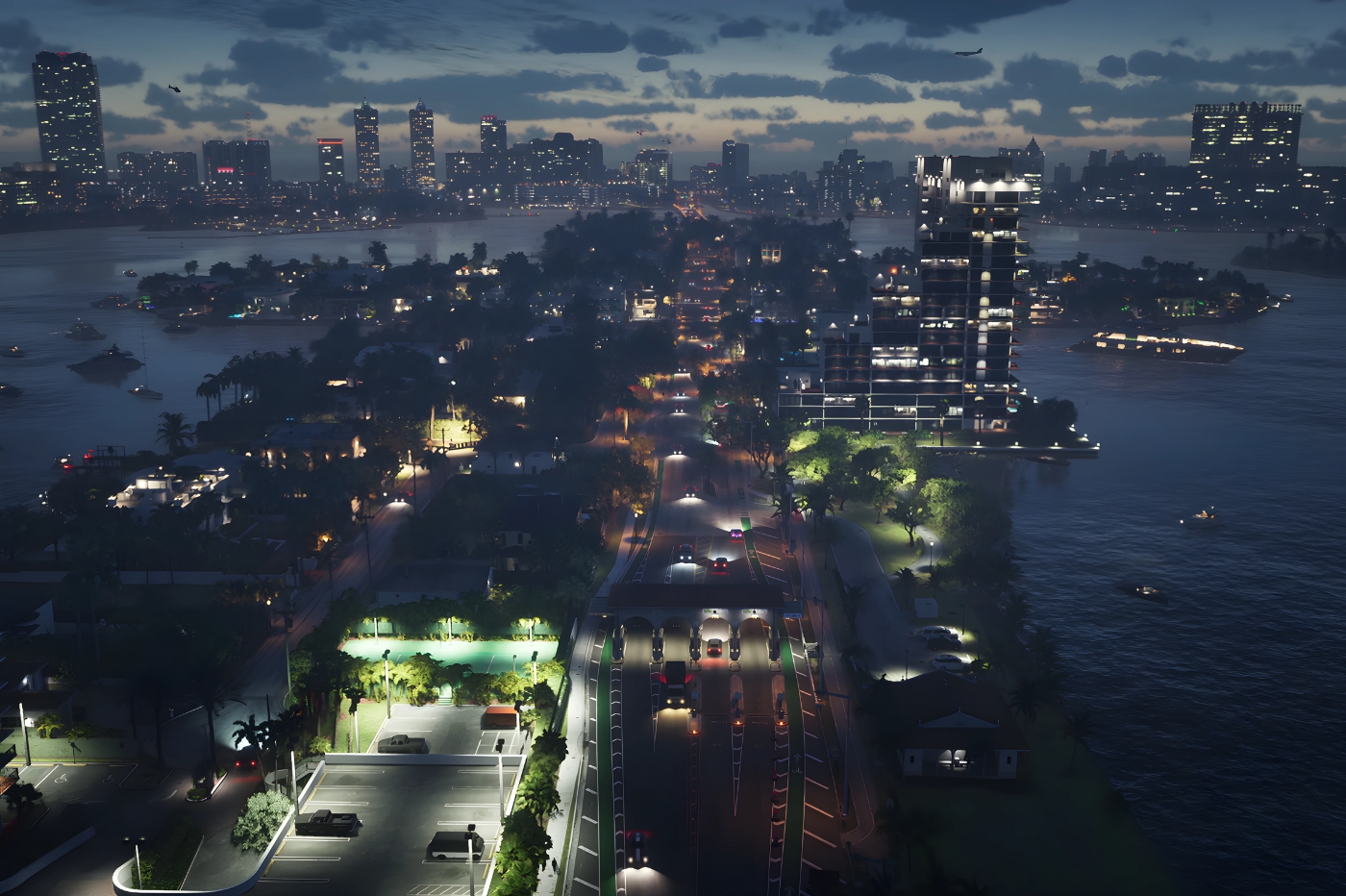 Gta VI vue panoramique ville