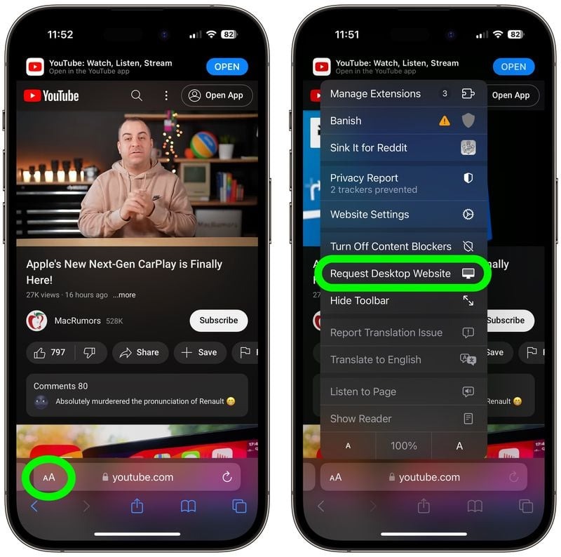 Youtube safari