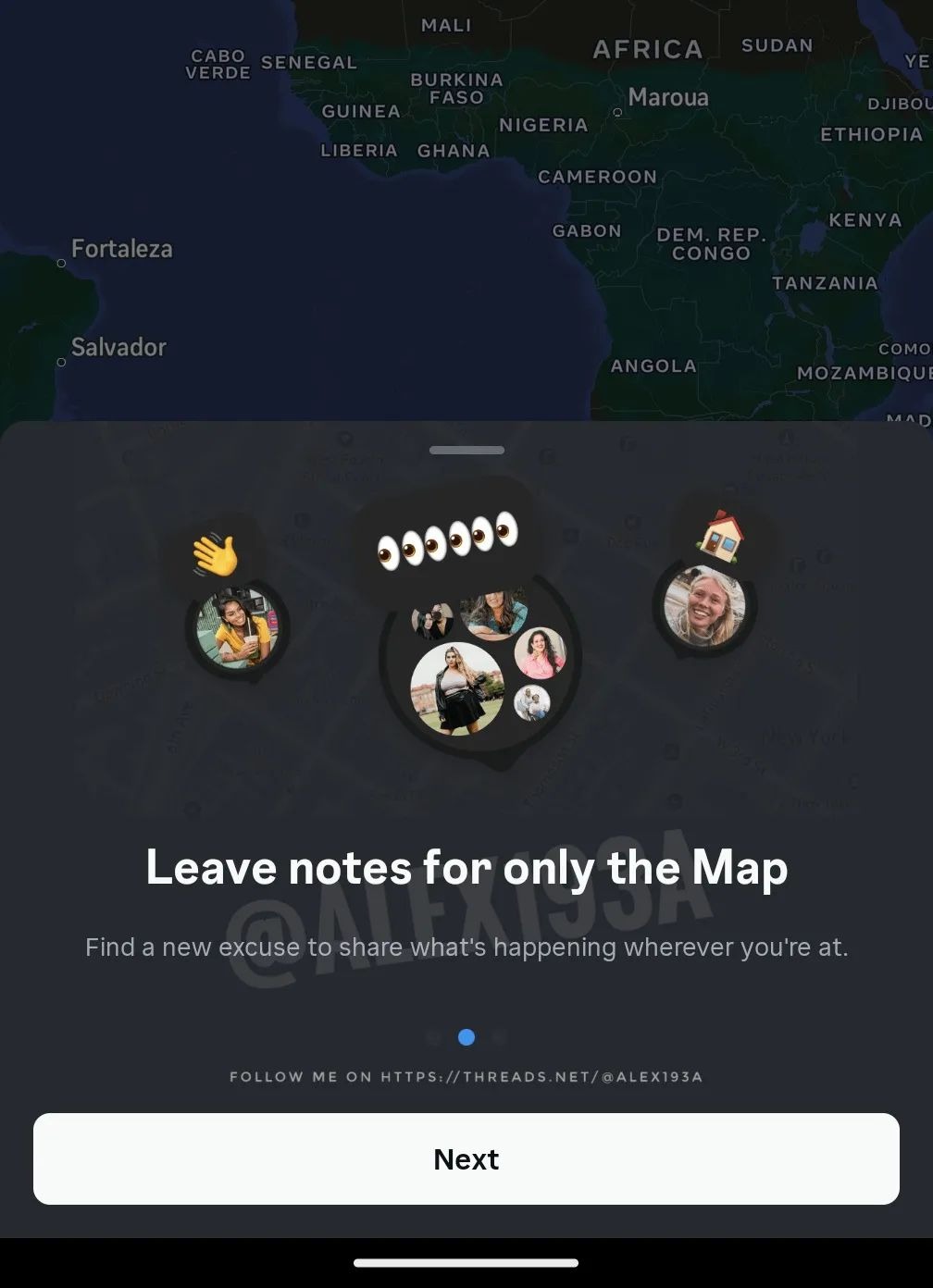 Friend map instagram