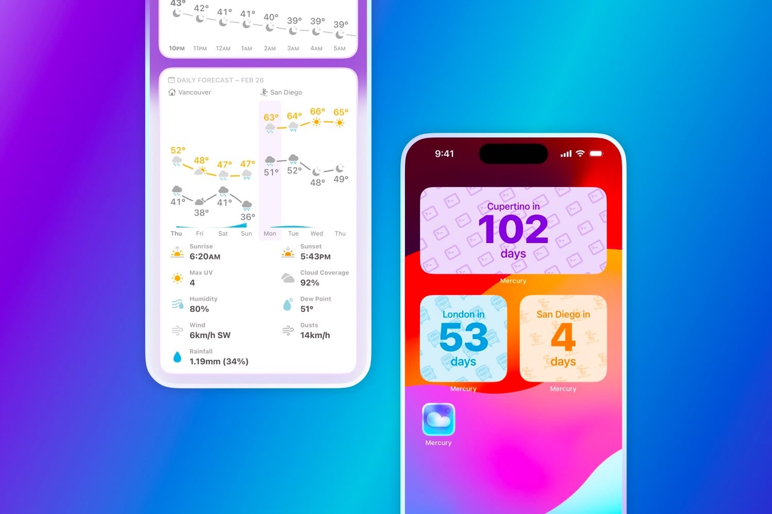 App Mercury iOS