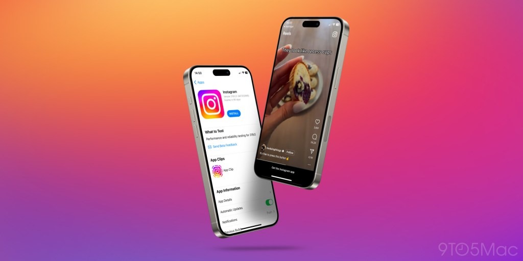 Instagram app clips 9to5mac
