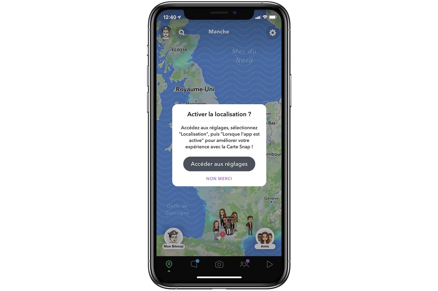 Tutoriel position approximative iOS 14