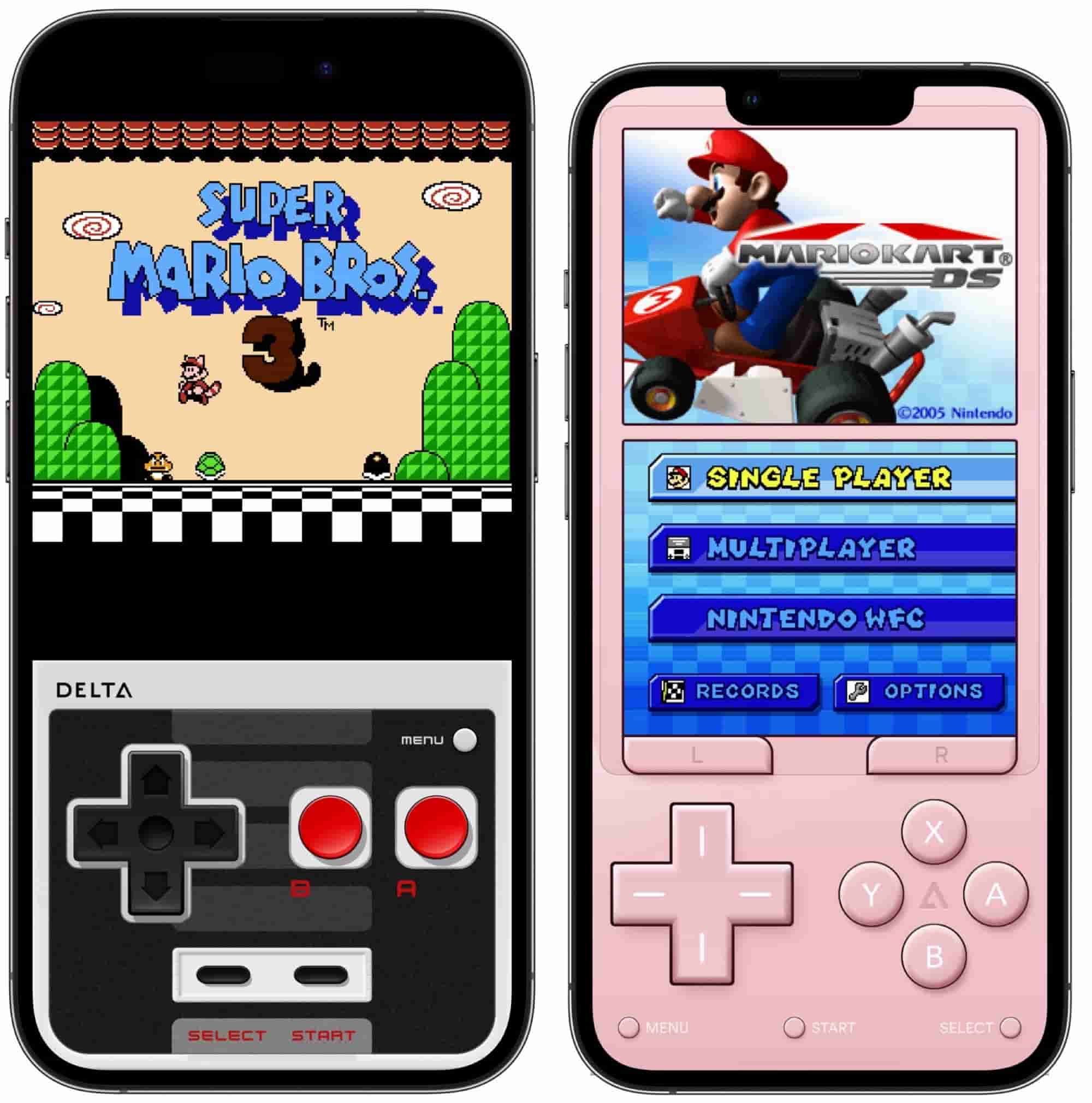 App delta app store emulation jeux retro