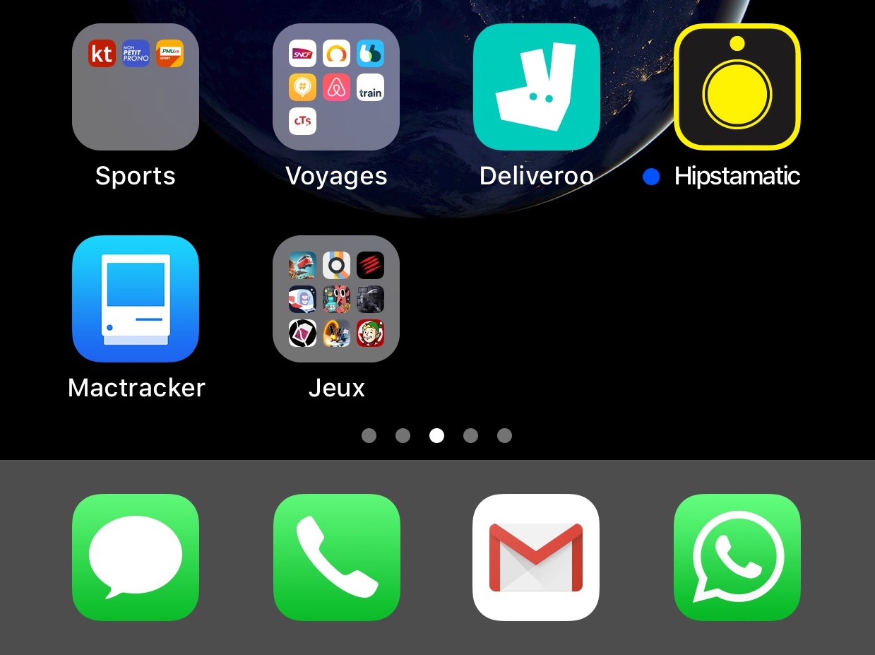 Dossier d'apps