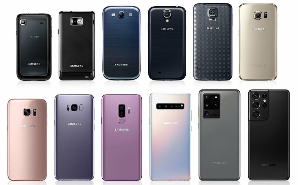 Historique appareils photo Samsung
