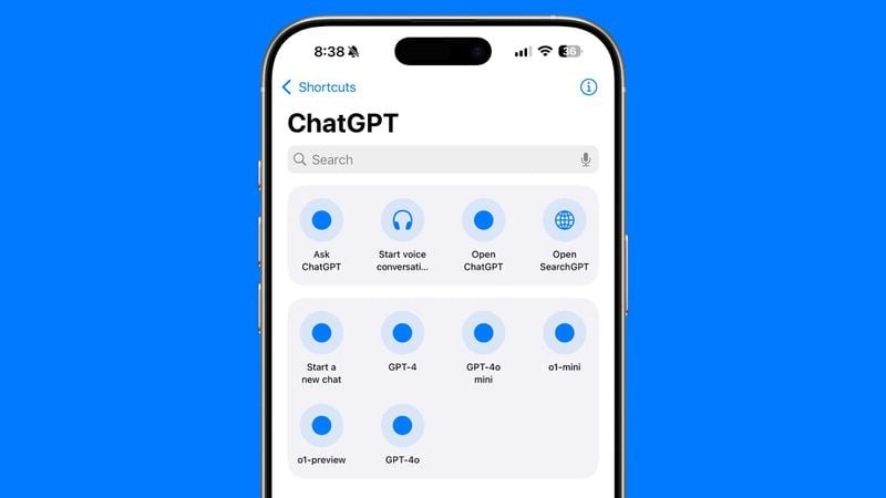 Searchgpt shortcuts