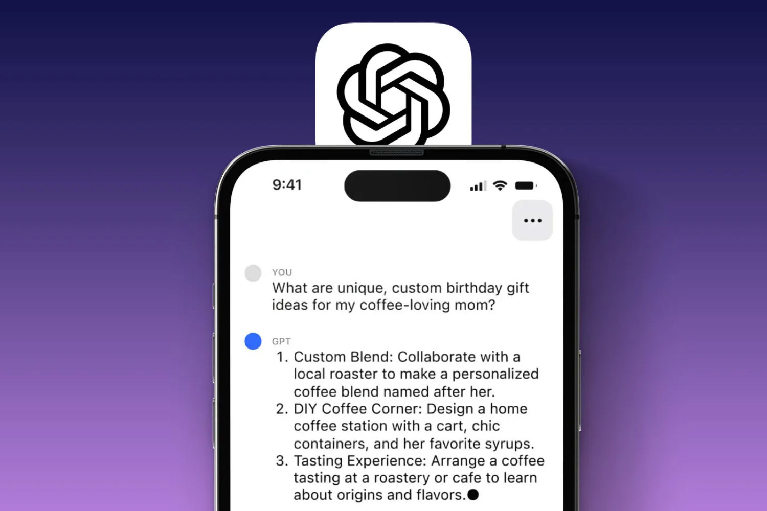 Chatgpt iPhone ios 18