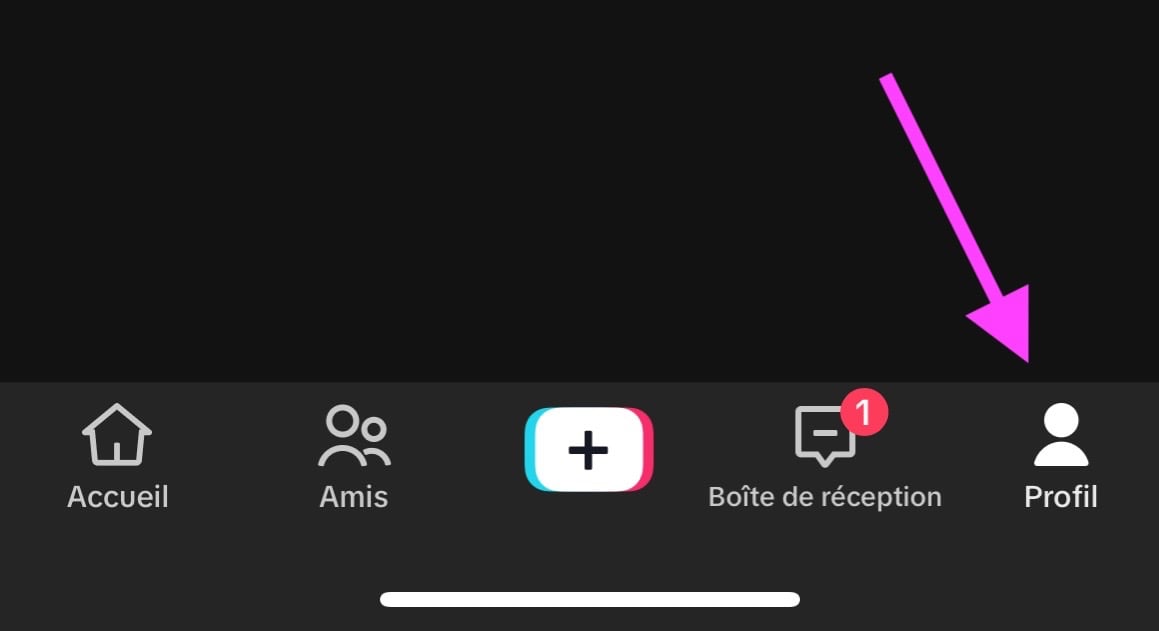 Profil TikTok