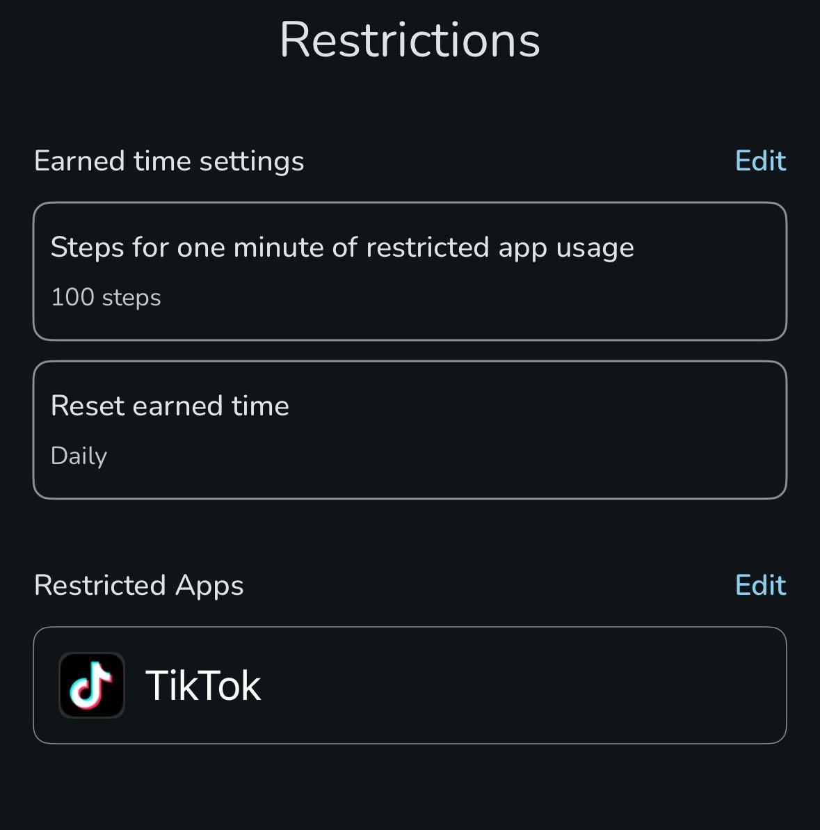 Steppin app restrictions