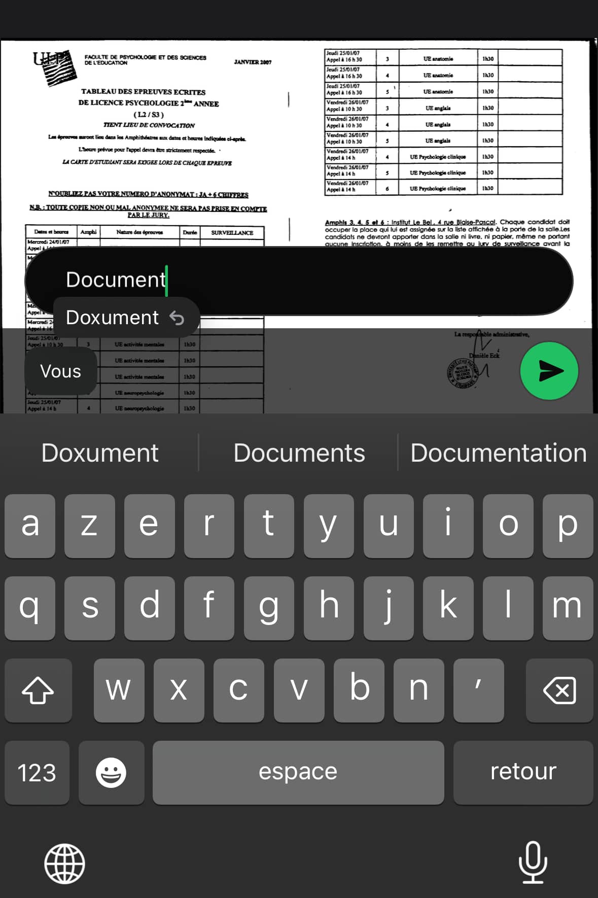 Nommer document WhatsApp